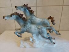 Wallendorf Porzellan Figur - Pferde - Pferdepaar -2