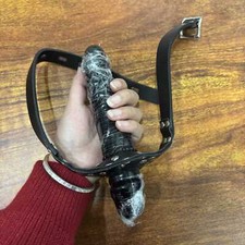 Long Dildo Open Mouth Gag BDSM