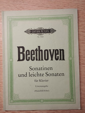 Beethoven Sonatinen und leichte Sonaten Urtextausgabe Edition Peters 9420