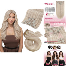Clip in Extensions Echthaar 60