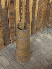 Antikes Butterfass / Stampfbutterfass aus Holz – Rustikale Bauern-Deko