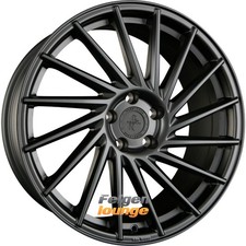 4 Alufelgen KESKIN KT17 HURRICANE Matt Black Painted (MBP) 8x18 ET35 4x100