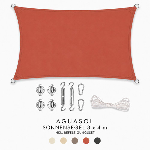 Aguasol sonnensegel 3x4 - aguasol,