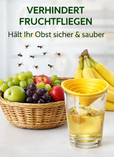 Fruchtfliegenfalle Obstfliegen