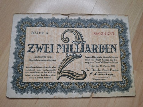 Notgeld milliarden mark - milliarden,
