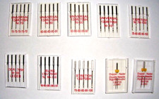 Nähmaschinennadeln leder Jersey Stretch Jeans Universal  Nadeln Flachkolben