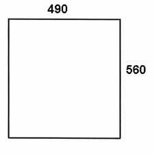 Seitenscheibe - Dieteg 280003136A - Kabine Verdeck. F/FP/FPK 8002 Serie Verdecke