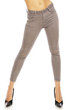 Damen Hose Jeans Denim Look