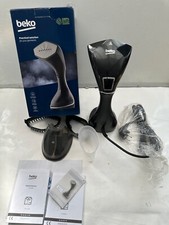 Beko STM 4116 B Vertikales dampfbügeleisen / desinfektionsmittel – schwarz OVP