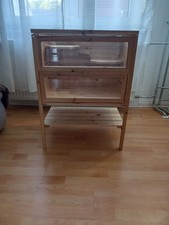 Hamsterkäfig aus Holz für Kleintiere, Mäuse und Nager