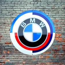 Platte Emailliertes BMW Logo M Enamel Sign Emailschild