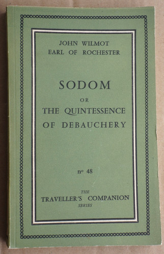Sodom john wilmot earl of - sodom, by