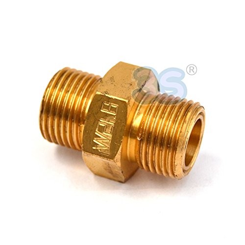 Messinganschlussadapter für