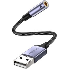 USB Audioadapter Klinke 3,5 mm