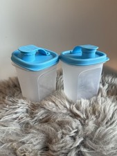 Tupperware 2 x MESS & GO 250 ml Messbecher Erfrischer hellblau