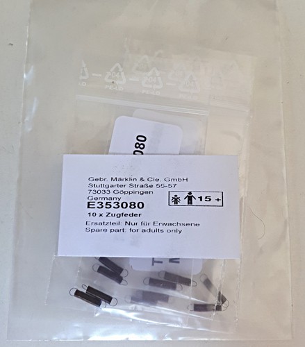 Märklin e353080 federn für - e353080,