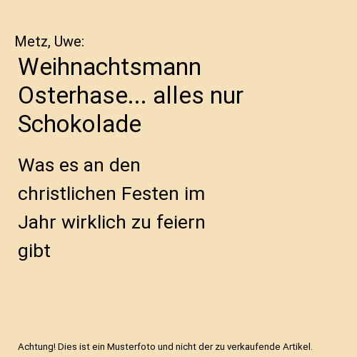 Weihnachtsmann osterhase - weihnachtsmann,