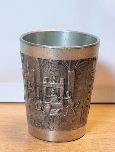 Zinnbecher schnapsbecher - zinnbecher, /