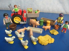 6131 Traktor Bauer Tiere