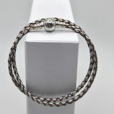 Original Pandora Lederarmband 38 cm #x11