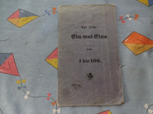 Das große ein eins - das, ein-ma-eins