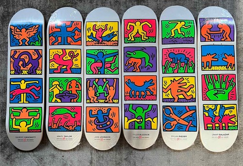 Alien workshop keith haring - alien,