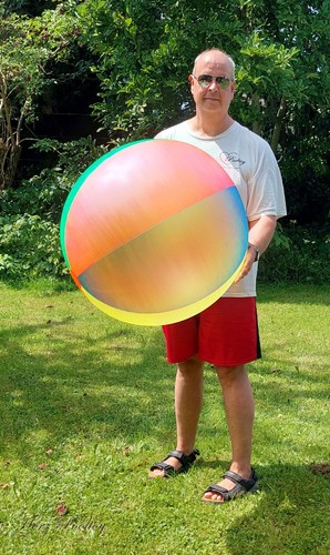 Neu aufblasbarer wasserball - neu,