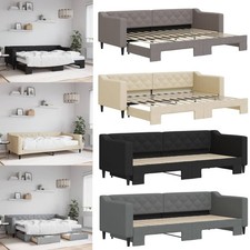 Tagesbett mit Matratze Gästebett 2-in-1 Sofabett Schlafsofa Jugendbett Daybed
