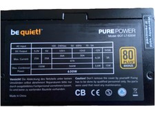 Be Quiet! Pure Power 80 Plus
