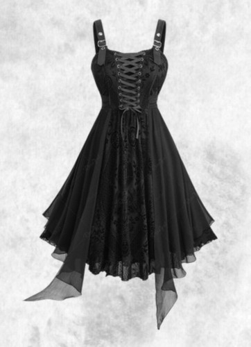 Neu schwarz gothic korsett - neu,