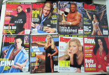 Vintage WWE WWF Raw Magazine