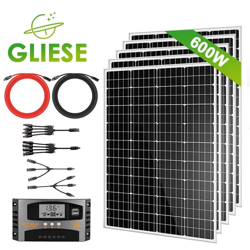 120w 360w 600w solaranlage - 600w,