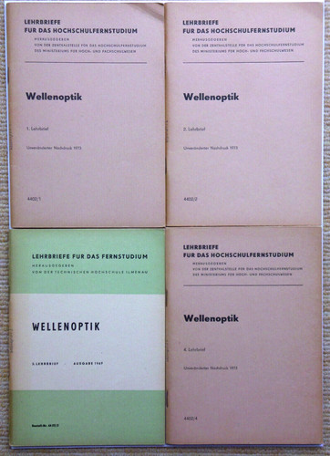 Wellenoptik bis 4 - 1.,