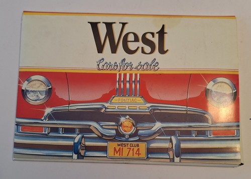 West zigarettenwerbung cars - west, us