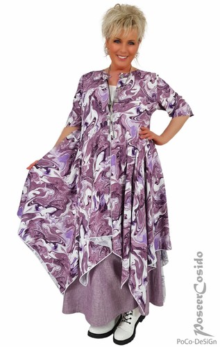 Lagenlook blusen mantel - lagenlook, blusen-mantel