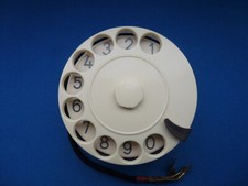 1 Stück Nummernschalter mit emaillierter Ziffernscheibe