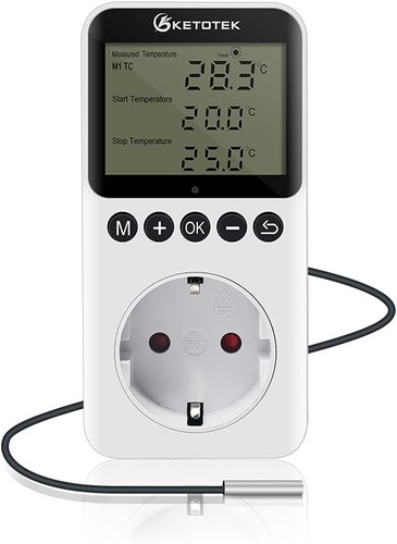 Digital thermostat steckdose - digital,