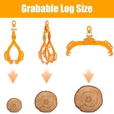 Forstzange Rückezange 1200 Kg