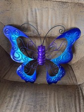1 Schmetterling Metall