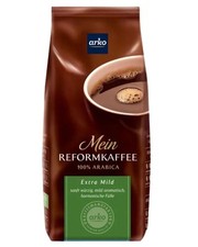 Kaffee-Sparpaket arko REFORMKAFFEE Extra Mild, 12x500g Bohnen