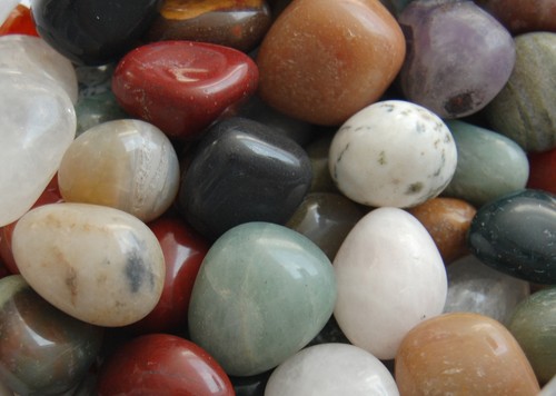 Edelsteine poliert bunte - edelsteine,