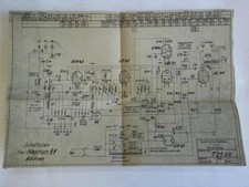 Schaltplan Star Neptun 51 Allstrom: Zeichnung Nr. 721.00, datiert auf den 23.10.