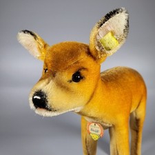Steiff: antik * 50er * Rehgeiß mit gestrecktem Hals * 35 cm (!)* komplett *
