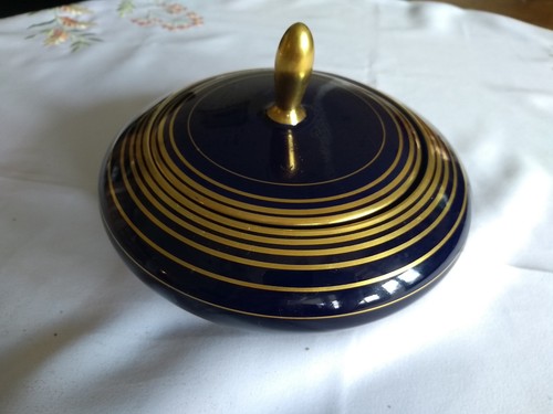 Porzellan dose mit deckel - dose,