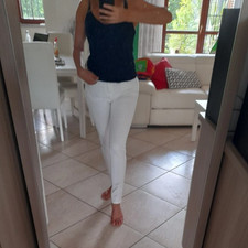 🔝🎁🎀 Hose weiß Miss