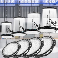 LED Hallenbeleuchtung UFO Deckenstrahler Industrielampe Werkstattleuchte Lampe