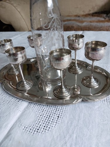 Likör service jugendstil - likör,