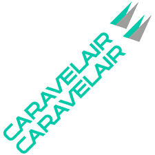 2 x CARAVELAIR Old Logo 98cm
