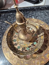 Wandteller/ Tablett Messing