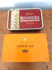 2 alte Blechdosen Ernte 23